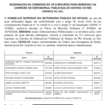 Concurso DPE RS Defensor regulamento publicado e comissão formada