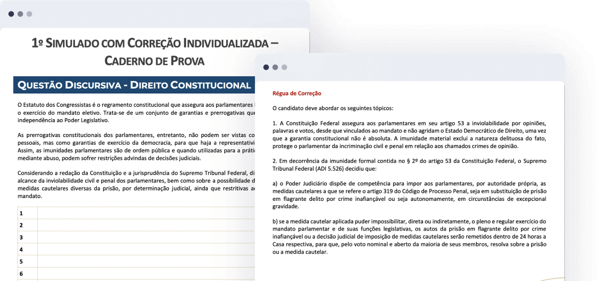 Cursos para Fases Escritas