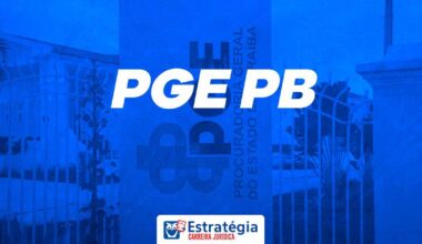 Edital PGE PB Procurador