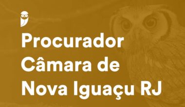 Concurso Procurador Câmara de Nova Iguaçu RJ