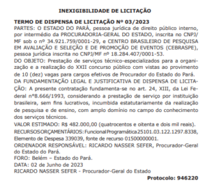 Concurso Pge Pa Procurador Saiu O Resultado Final Do Certame