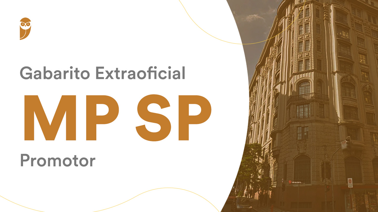 Concurso MPSP: Lei Orgânica do Ministério Público com Prof