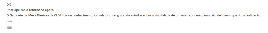 Estudos de viabilidade de novo edital finalizado