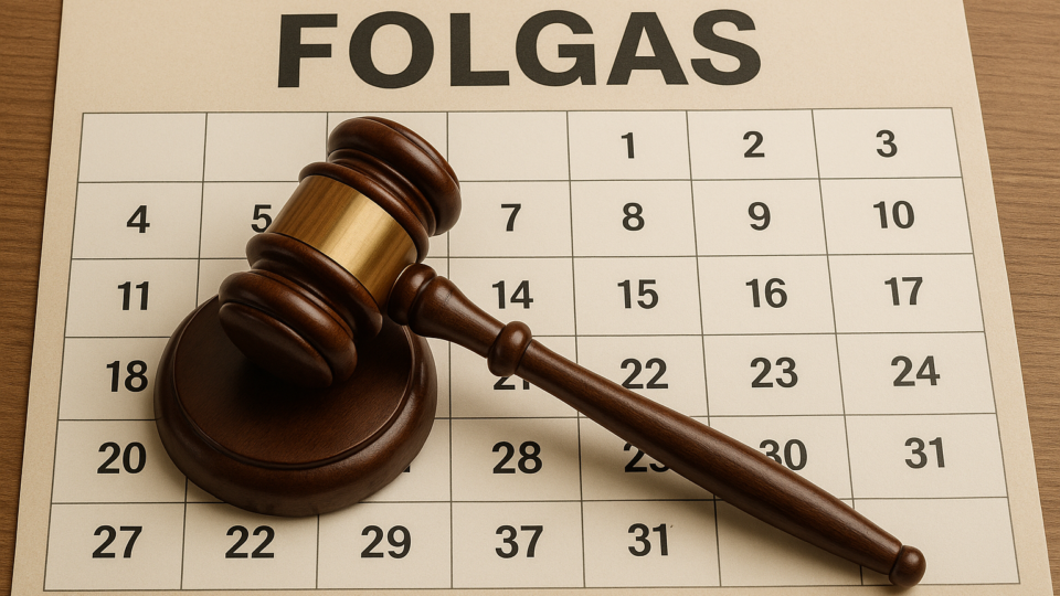 Juízes poderão ter até 202 dias de folgas no ano