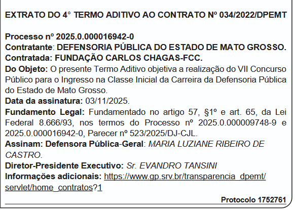 FCC é banca do novo edital
