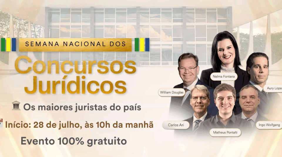Semana Nacional dos Concursos Jurídicos 2025