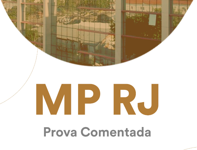 Prova comentada ECA MP RJ Promotor