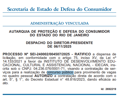 Banca do novo edital definida