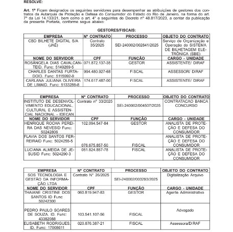 Comissão é designada para fiscalizar o contrato firmado com a banca