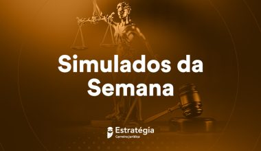 Simulados da Semana para Concursos Jurídicos