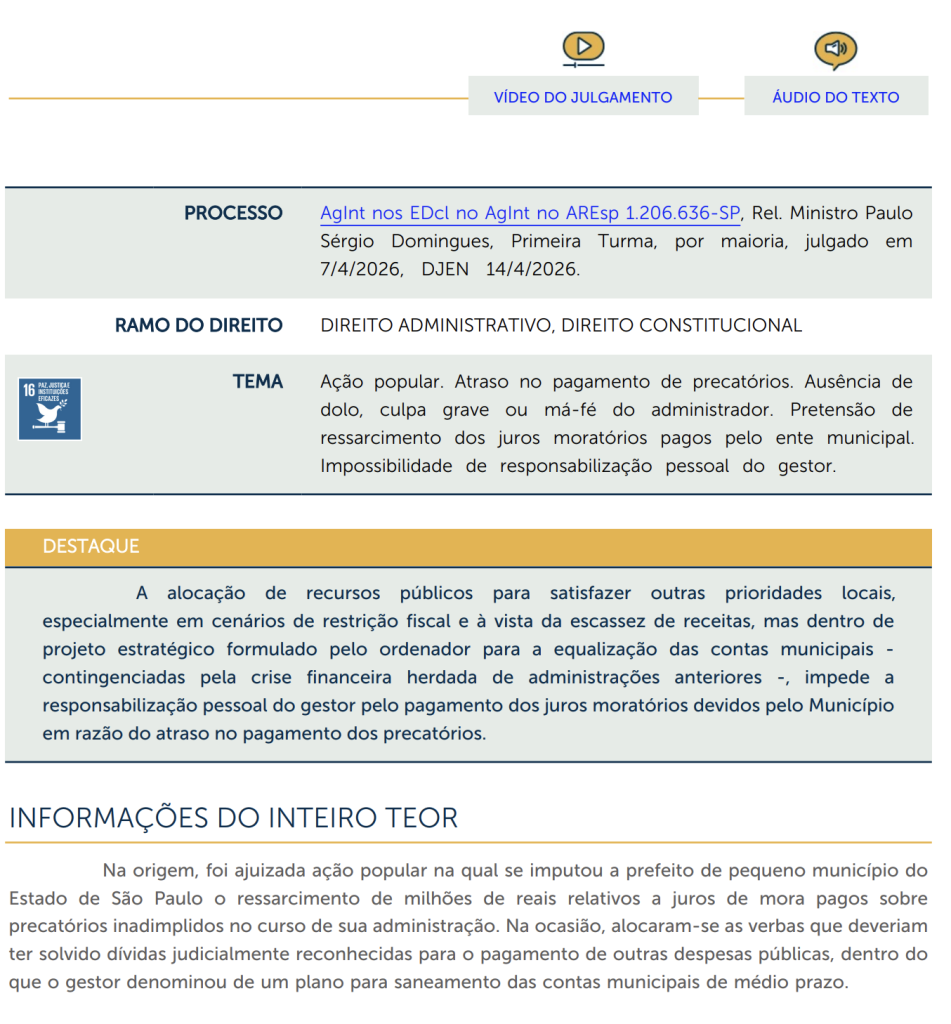 inadimplemento de precatórios