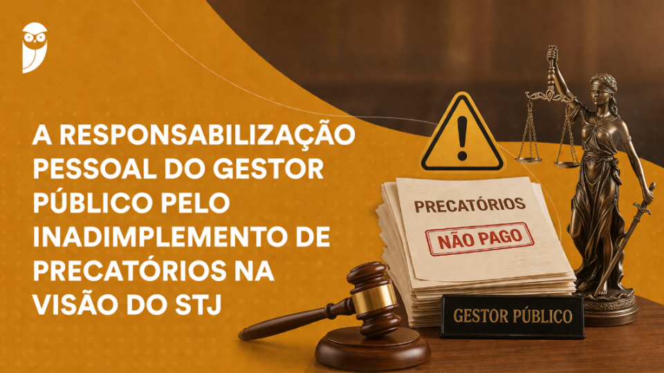 A responsabilização pessoal do gestor público pelo inadimplemento de precatórios na visão do STJ
