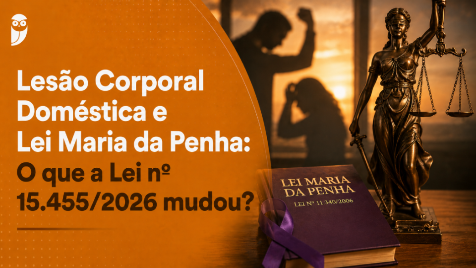 Lesão Corporal Doméstica e Lei Maria da Penha: O que a Lei nº 15.455/2026 mudou?