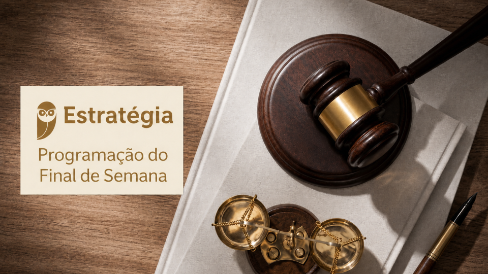 Programação do fim de semana: Dias 25 e 26/07